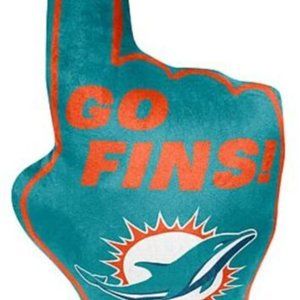 Miami Dolphins Northwest Super Size Finger Pillow